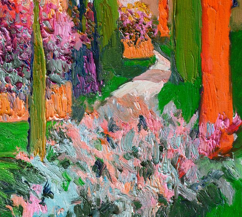 Original Expressionism Landscape Painting by Suren Nersisyan