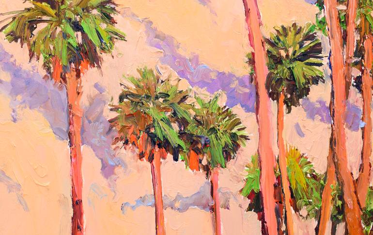 Original Expressionism Landscape Painting by Suren Nersisyan