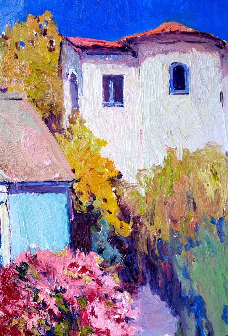Original Impressionism Landscape Painting by Suren Nersisyan