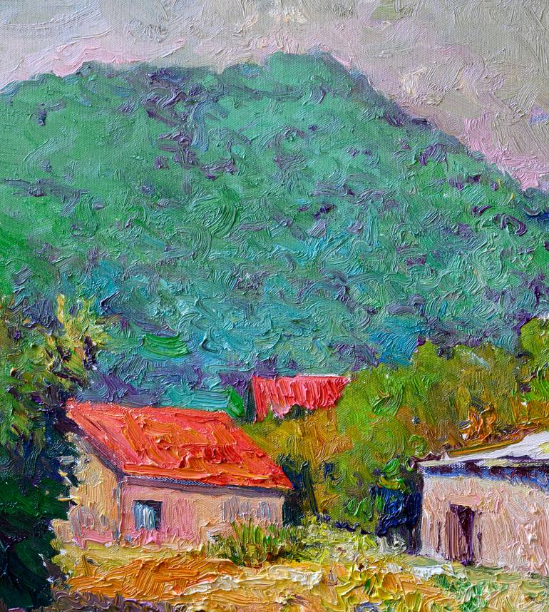 Original Expressionism Landscape Painting by Suren Nersisyan