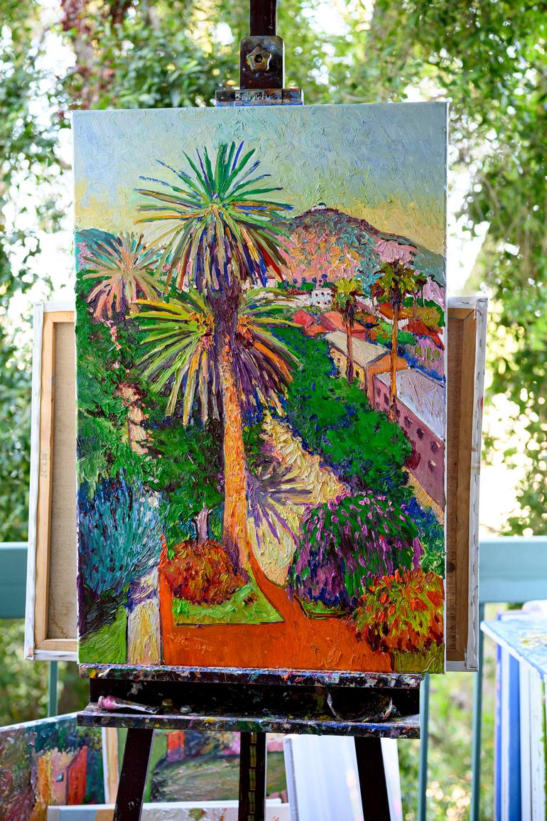 Original Expressionism Landscape Painting by Suren Nersisyan
