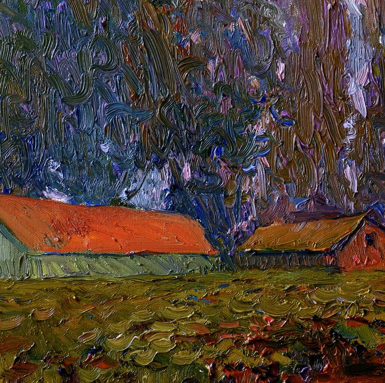 Original Impressionism Landscape Painting by Suren Nersisyan