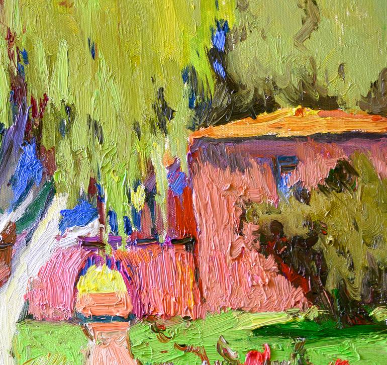 Original Impressionism Landscape Painting by Suren Nersisyan