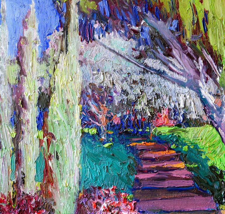 Original Impressionism Landscape Painting by Suren Nersisyan