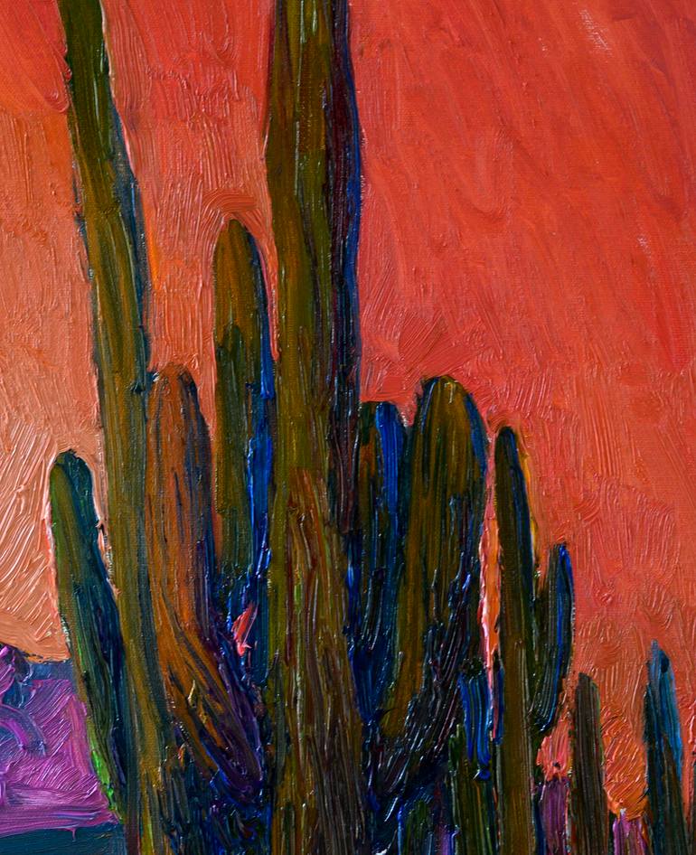 Original Expressionism Landscape Painting by Suren Nersisyan