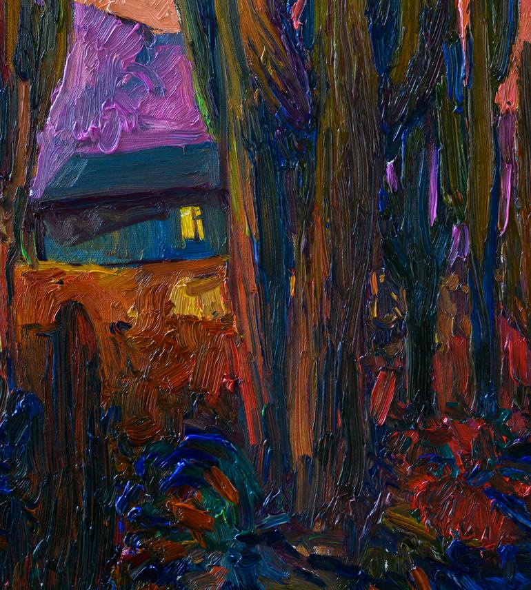 Original Expressionism Landscape Painting by Suren Nersisyan