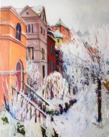 Print of Impressionism Cities Paintings by Suren Nersisyan