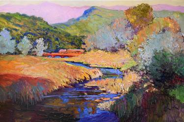 Original Impressionism Landscape Paintings by Suren Nersisyan