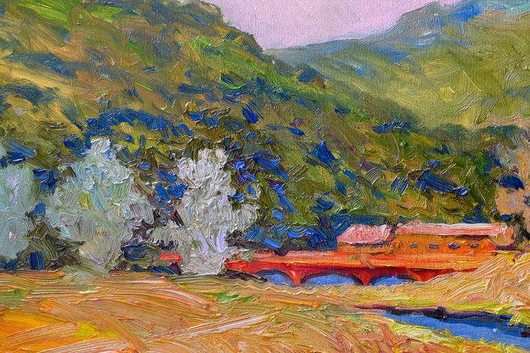 Original Expressionism Landscape Painting by Suren Nersisyan