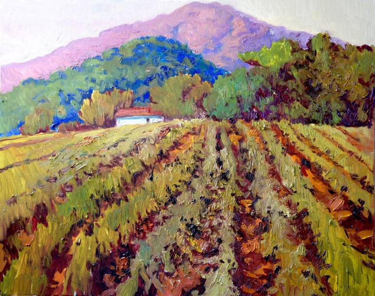 Print of Impressionism Landscape Paintings by Suren Nersisyan