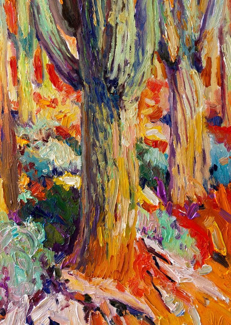 Original Expressionism Landscape Painting by Suren Nersisyan