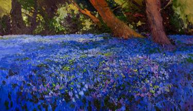Print of Impressionism Floral Paintings by Suren Nersisyan