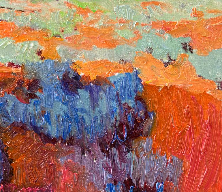 Original Expressionism Landscape Painting by Suren Nersisyan