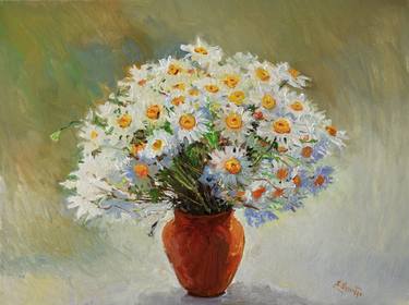 Original Floral Paintings by Suren Nersisyan