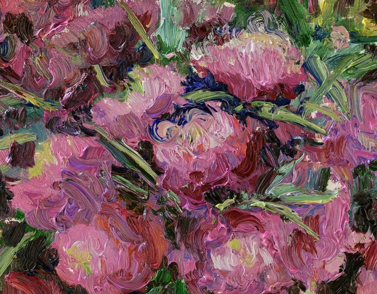 Original Impressionism Still Life Painting by Suren Nersisyan