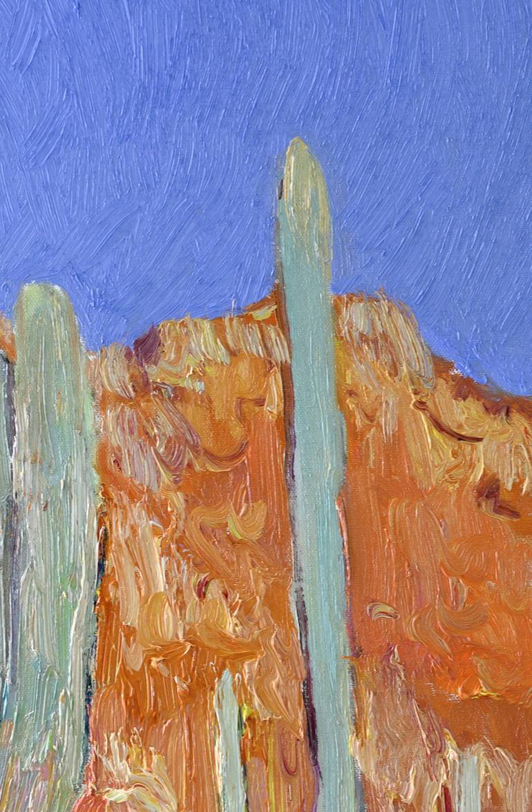 Original Expressionism Landscape Painting by Suren Nersisyan