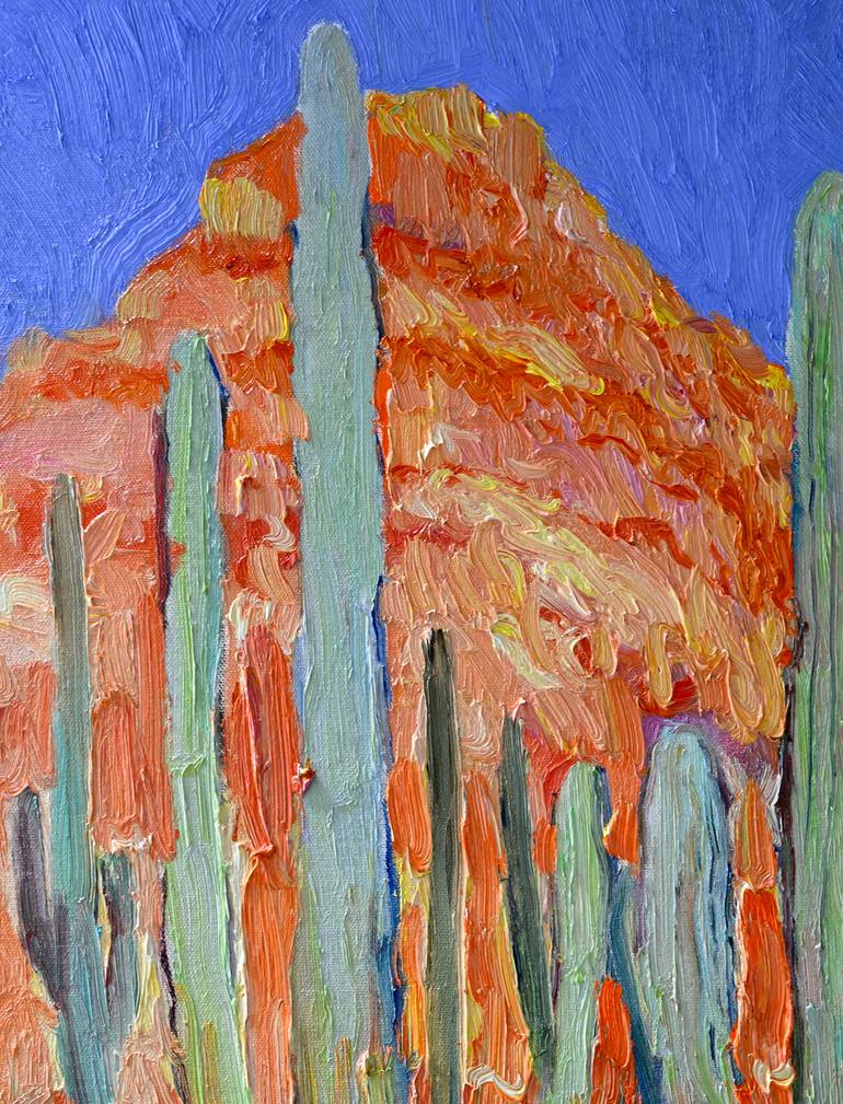 Original Expressionism Landscape Painting by Suren Nersisyan