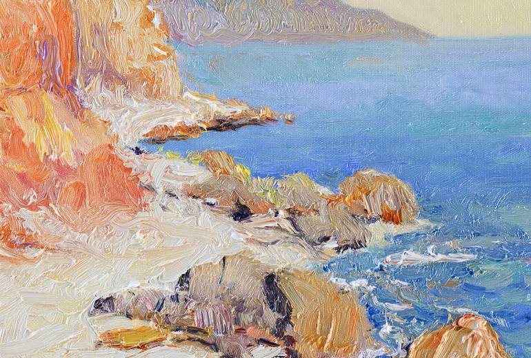 Original Impressionism Seascape Painting by Suren Nersisyan