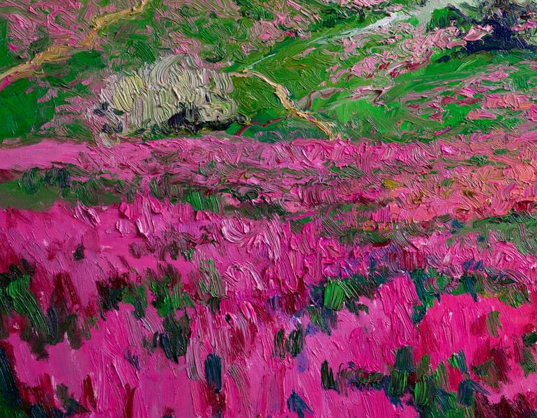 Original Expressionism Landscape Painting by Suren Nersisyan