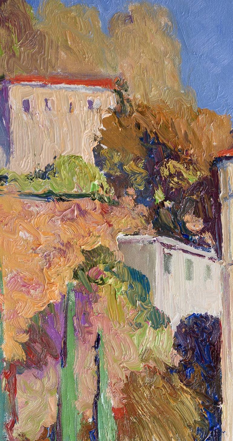 Original Impressionism Landscape Painting by Suren Nersisyan