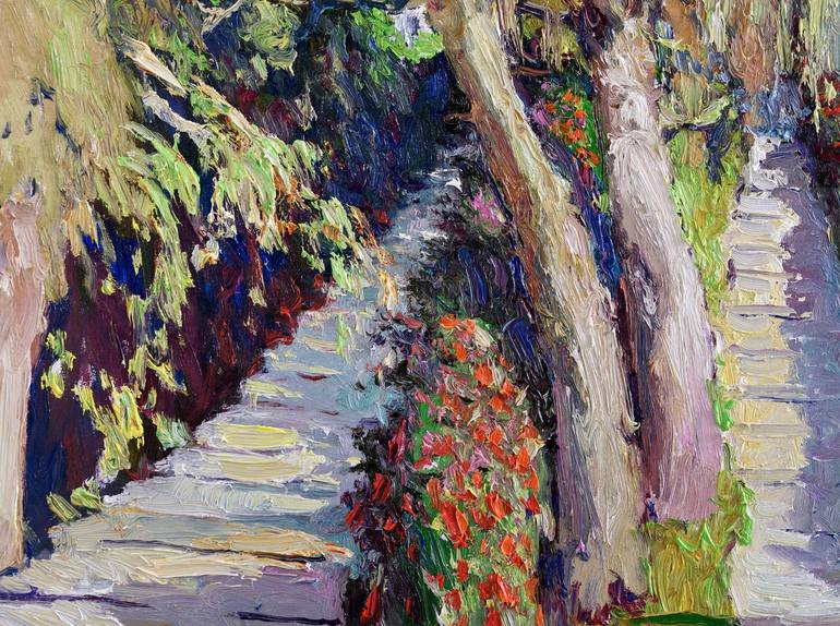 Original Impressionism Landscape Painting by Suren Nersisyan