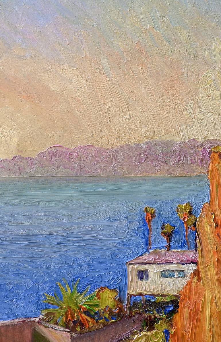 Original Impressionism Seascape Painting by Suren Nersisyan