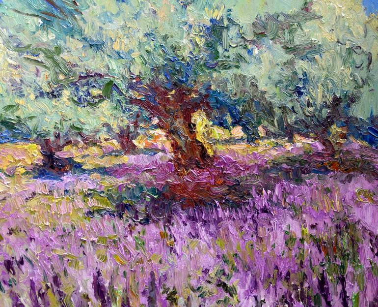 Original Expressionism Landscape Painting by Suren Nersisyan