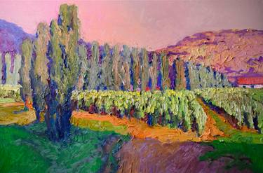 Original Expressionism Landscape Paintings by Suren Nersisyan
