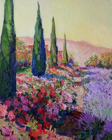 Print of Impressionism Landscape Paintings by Suren Nersisyan