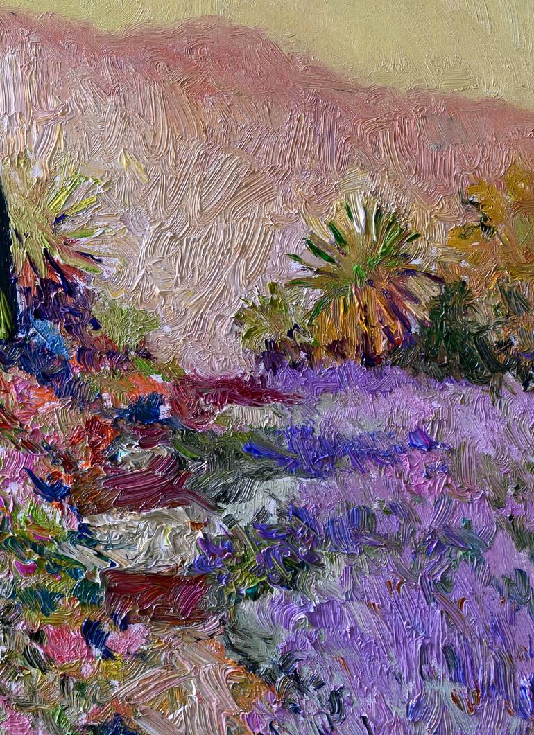 Original Post-impressionism Landscape Painting by Suren Nersisyan