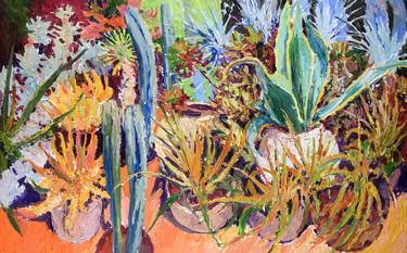 Original Fauvism Floral Paintings by Suren Nersisyan
