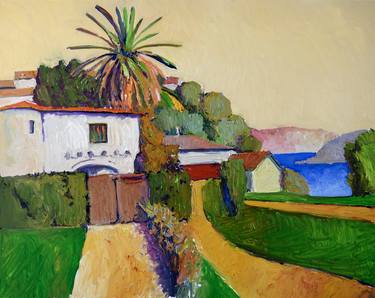Original Expressionism Landscape Paintings by Suren Nersisyan
