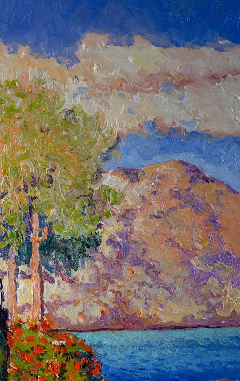 Original Post-impressionism Landscape Painting by Suren Nersisyan