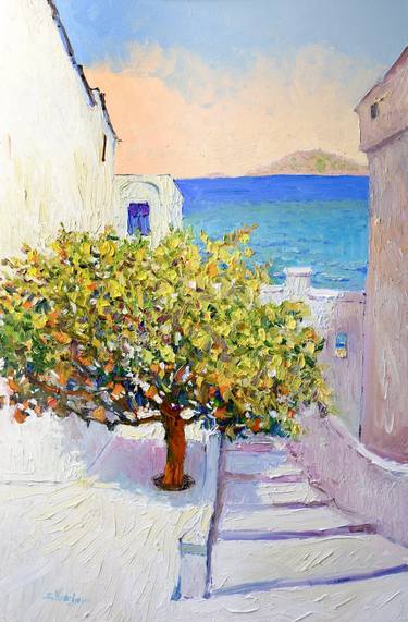 Original Fauvism Seascape Paintings by Suren Nersisyan