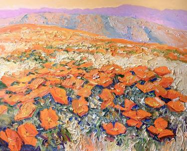 Original Impressionism Landscape Painting by Suren Nersisyan