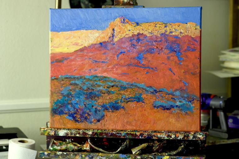 Original Post-impressionism Landscape Painting by Suren Nersisyan