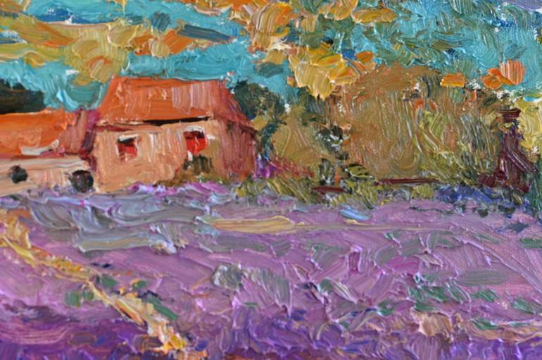 Original Impressionism Floral Painting by Suren Nersisyan