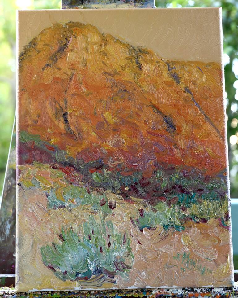 Original Impressionism Landscape Painting by Suren Nersisyan