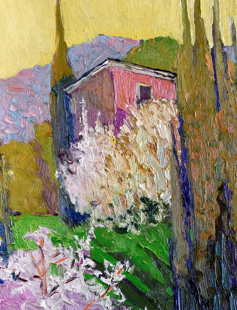 Original Expressionism Landscape Painting by Suren Nersisyan