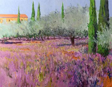 Original Expressionism Landscape Paintings by Suren Nersisyan