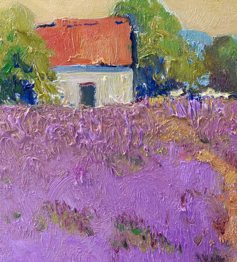 Original Impressionism Landscape Painting by Suren Nersisyan