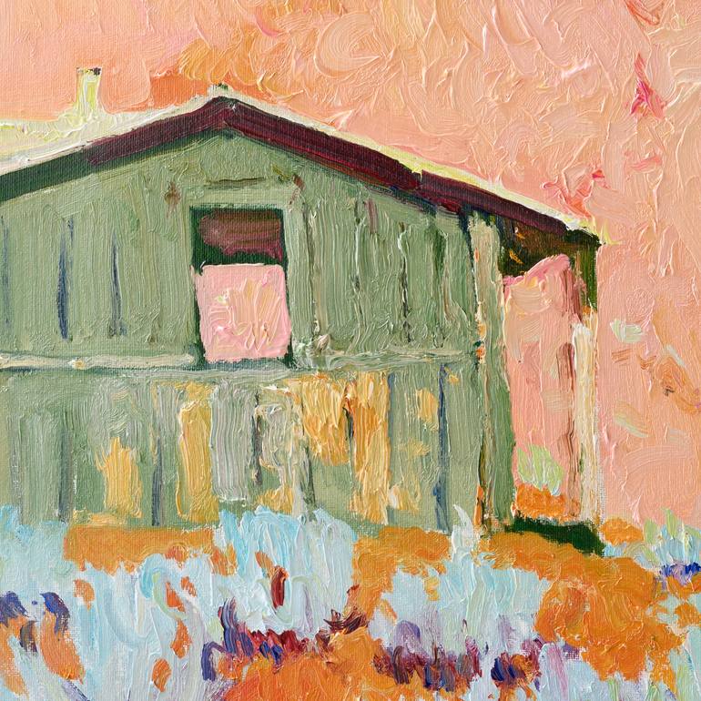 Original Expressionism Landscape Painting by Suren Nersisyan
