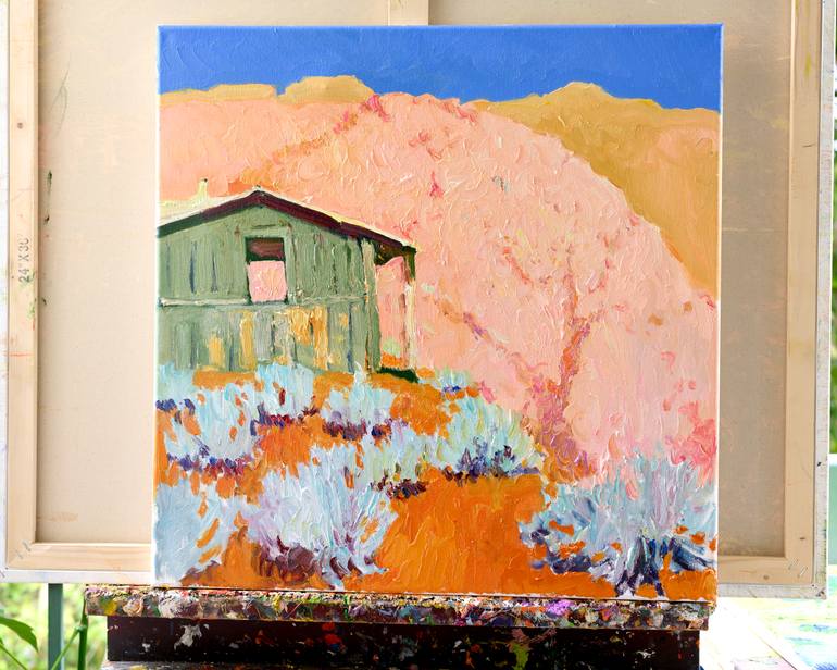 Original Expressionism Landscape Painting by Suren Nersisyan
