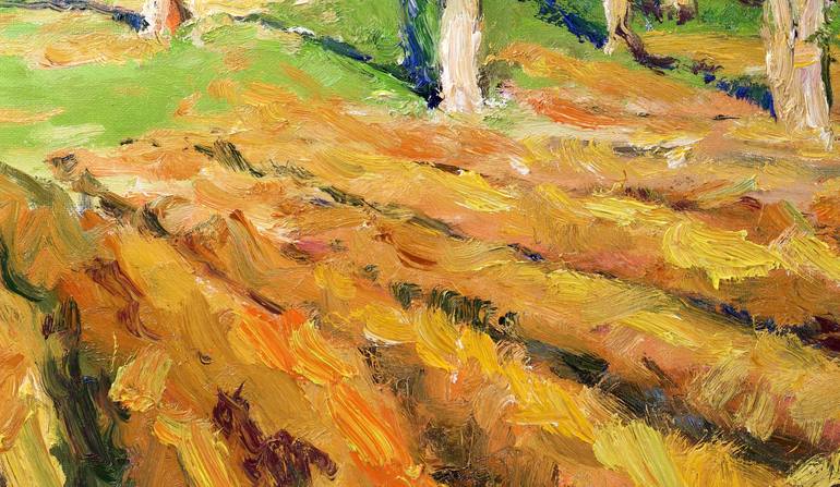 Original Impressionism Landscape Painting by Suren Nersisyan