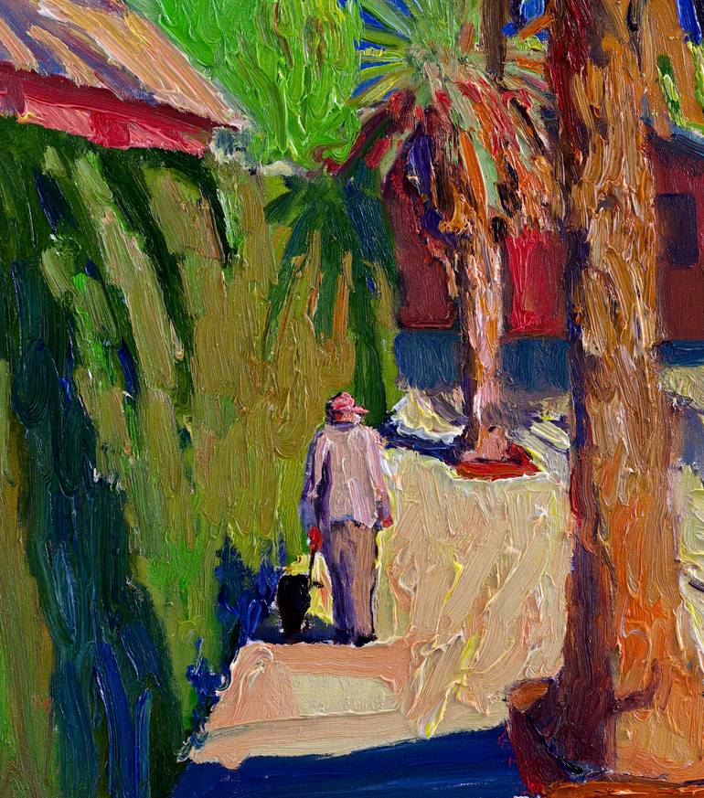 Original Expressionism Landscape Painting by Suren Nersisyan