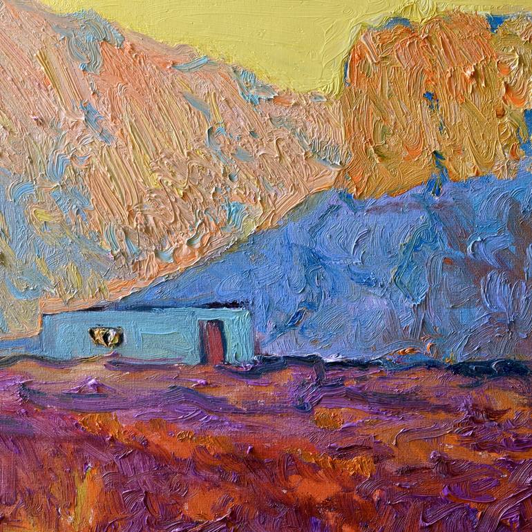 Original Expressionism Landscape Painting by Suren Nersisyan