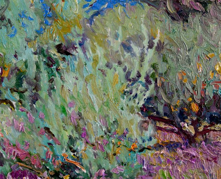 Original Impressionism Landscape Painting by Suren Nersisyan