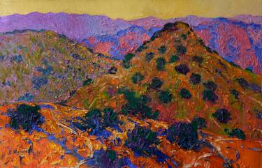 Original Expressionism Landscape Paintings by Suren Nersisyan