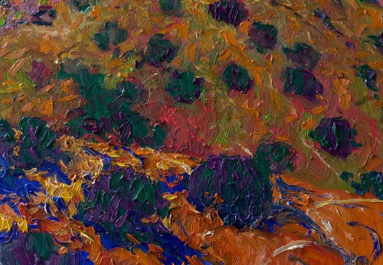 Original Expressionism Landscape Painting by Suren Nersisyan