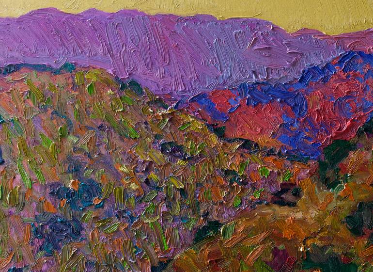 Original Expressionism Landscape Painting by Suren Nersisyan